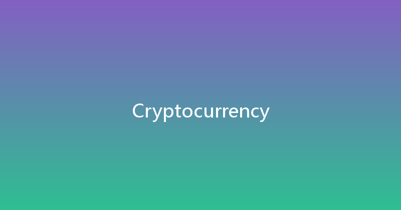 Cryptocurrency 