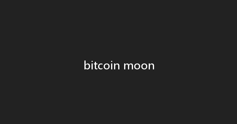 bitcoin moon 