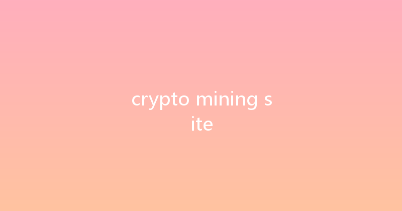 crypto mining site 