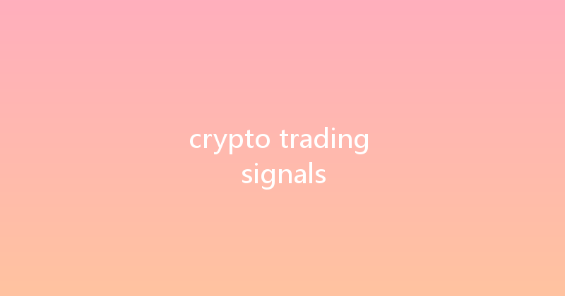 crypto trading signals 