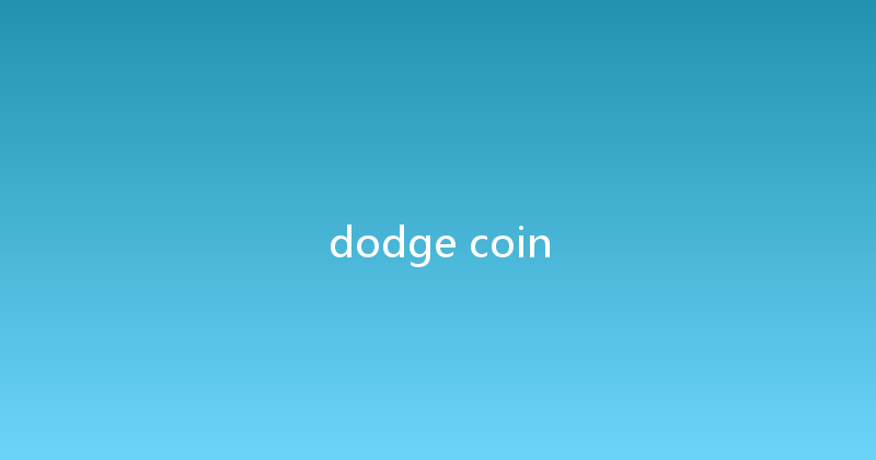 dodge coin 